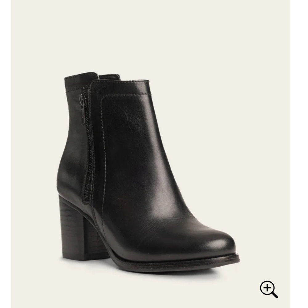 Frye Booties, ankle height.
